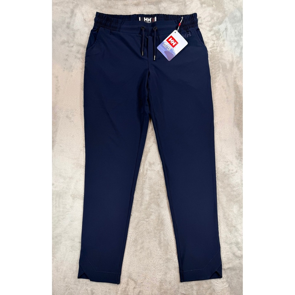 NWT Helly Hansen Womens Thalia Slim Fit Athletic Performance Pant Navy Blue XS